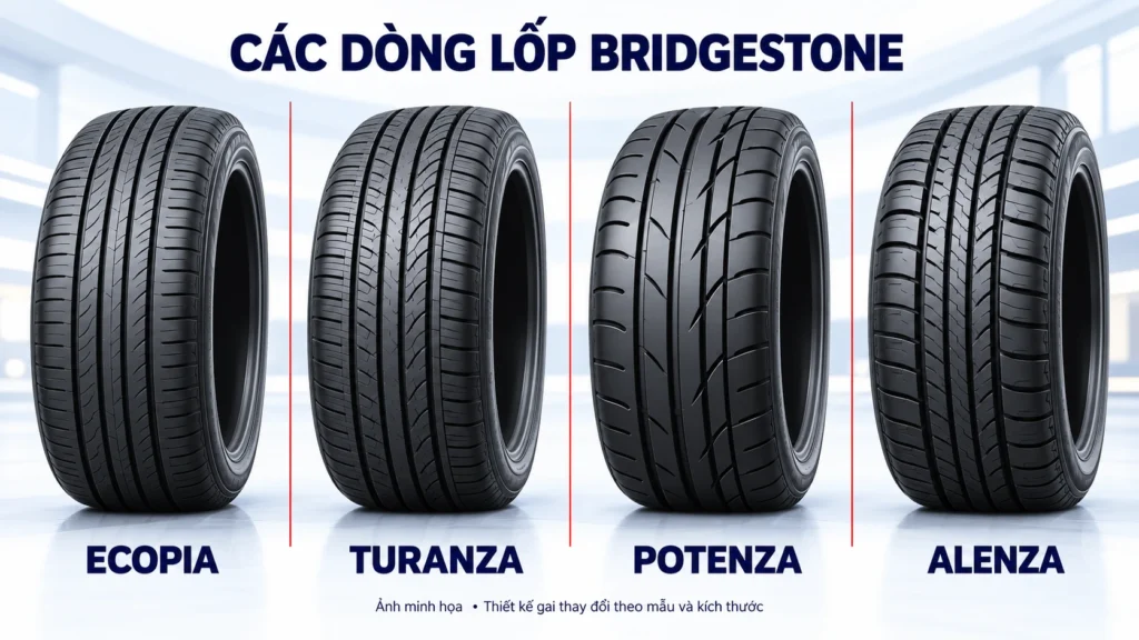 giá lốp bridgestone